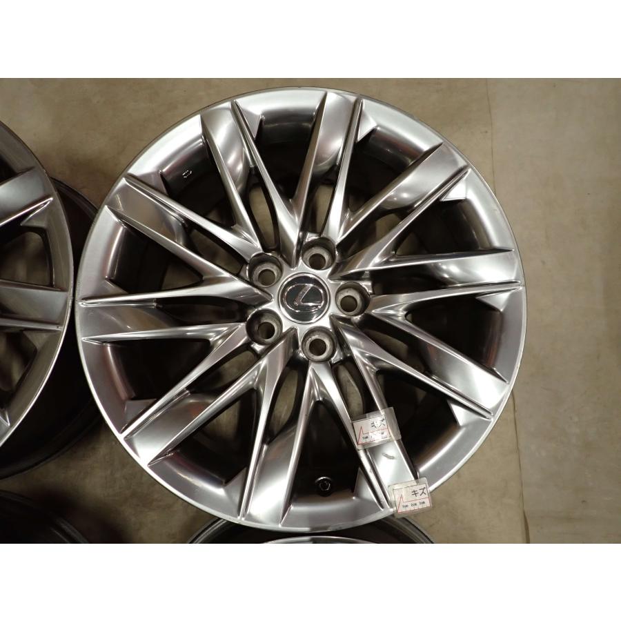 4本SET 会社宛 送料無料 19×8J レクサス LS500 バージョンL 純正