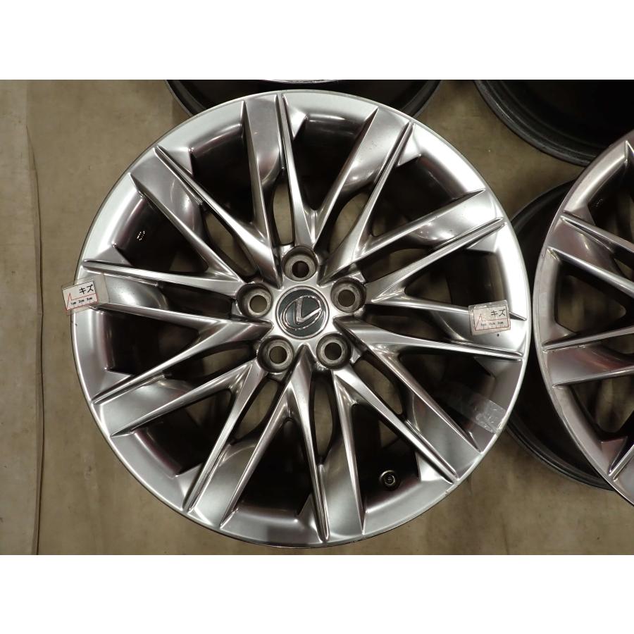 4本SET 会社宛 送料無料 19×8J レクサス LS500 バージョンL 純正