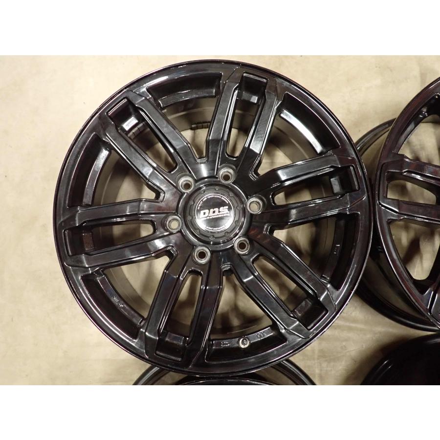 4本SET 会社宛 送料無料 17×7.5J 社外 汎用 アルミ 6穴 PCD 139.7mm +