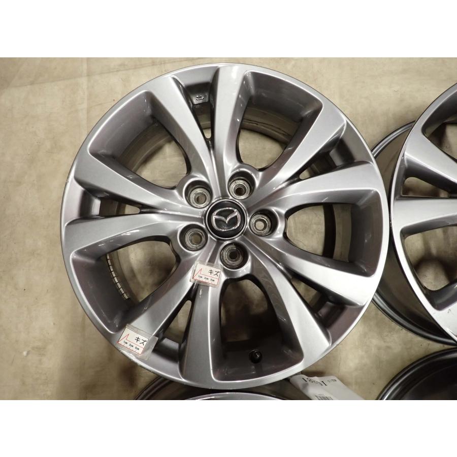 4本SET 会社宛 送料無料 18×7J MAZDA マツダ CX-30 DM 純正 アルミ ホイール 5穴 PCD 114.3mm +45 ハブ径67mm 店頭交換OK 特価！ NO,I5281_1