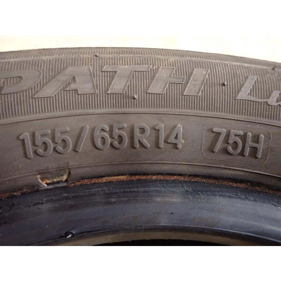 DUNLOP（ダンロップ） 夏4本SET 会社宛 送料無料 155/65R14 75H