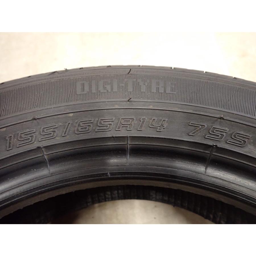 GEOLANDAR 夏4本 会社宛 送料無料 155/65R14 75S ダンロップ EC202 