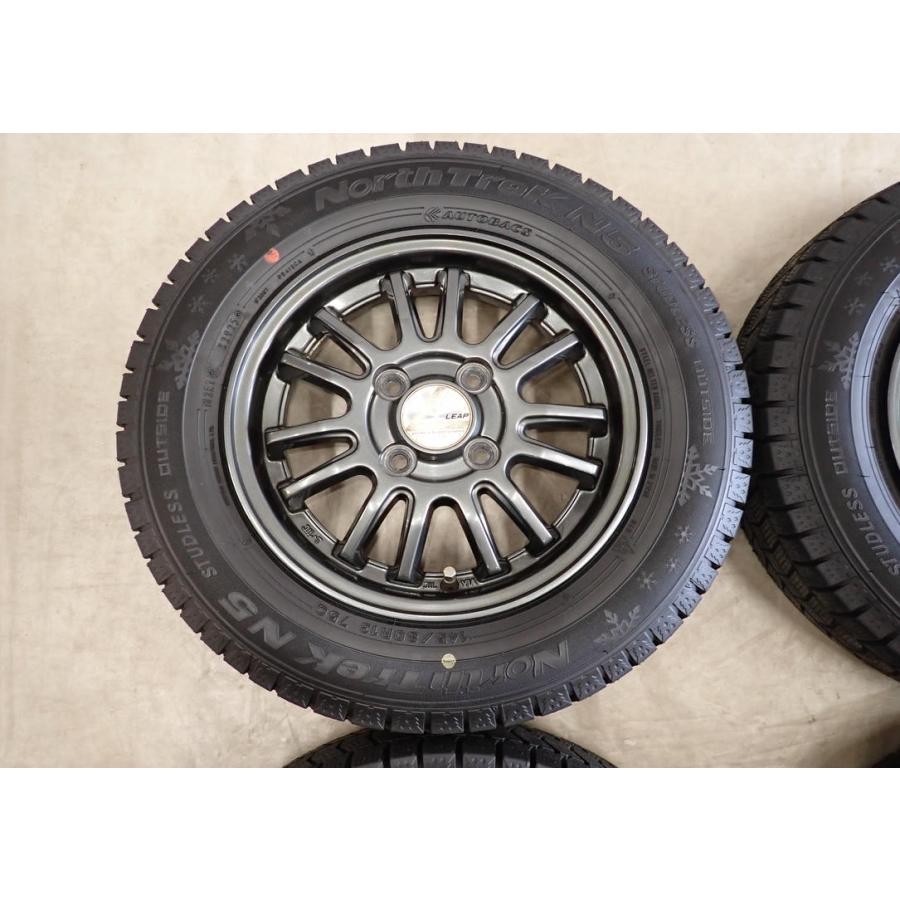 LauFenn 冬4本SET 会社宛 送料無料 145/80R13×4J 75Q オートバックス