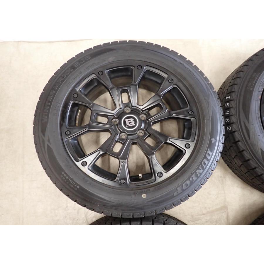 KINERGY 冬4本SET 会社宛 送料無料 225/60R18×7.5J 100Q ダンロップ