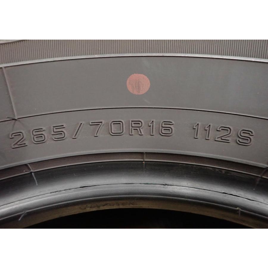 夏4本 会社宛送料無料 265/70R16 112S ダンロップ グラントレック AT23 2025年製 ランドクルーザー ハイラックスサーフ パジェロ NO,I5527_5