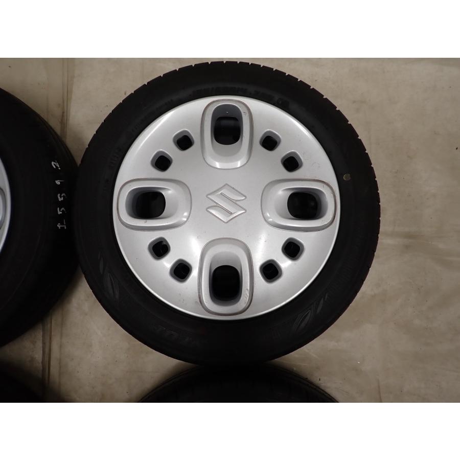BluEarth 夏4本SET 会社宛 送料無料 155/65R14×4.5J 75S ダンロップ