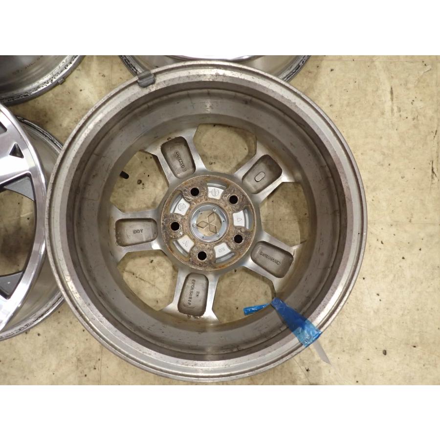 4本SET 会社宛 送料無料 15×5.5J 三菱 パジェロミニ 純正 アルミ