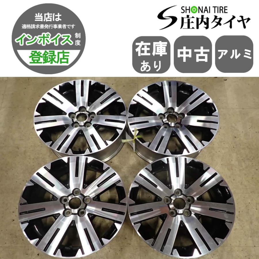 4本 会社宛送料無料 18×7J 三菱 デリカ D:5 後期 純正 アルミ 5穴 PCD