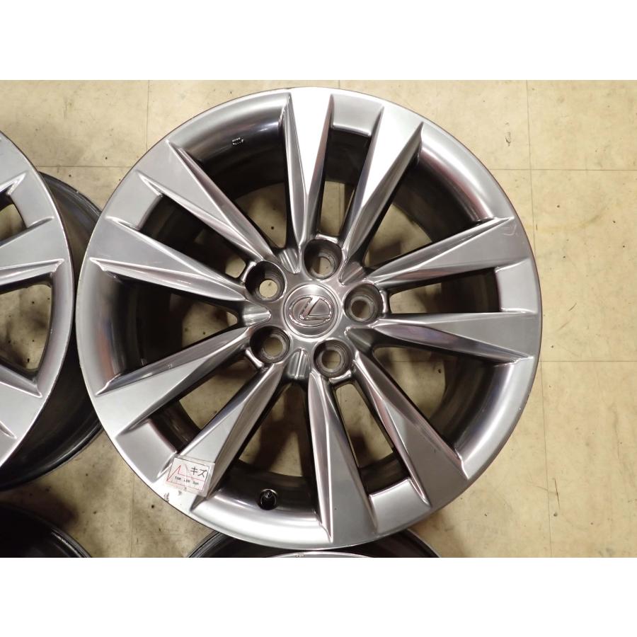 4本SET 会社宛 送料無料 18×7.5J LEXUS 40系 レクサス LS 純正 アルミ