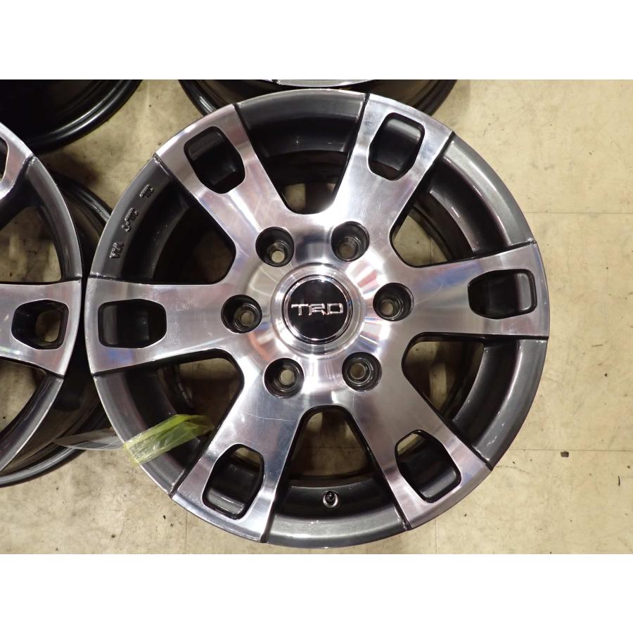 4本SET 会社宛 送料無料 15×6J TRD TF7A アルミ 6穴 PCD 139.7mm +35