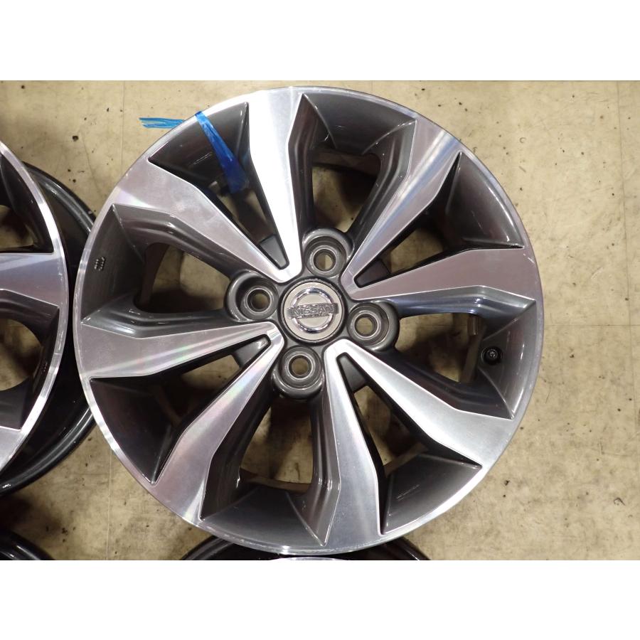 4本SET 会社宛 送料無料 15×4.5J 日産 純正 アルミ 4穴 PCD 100mm +46