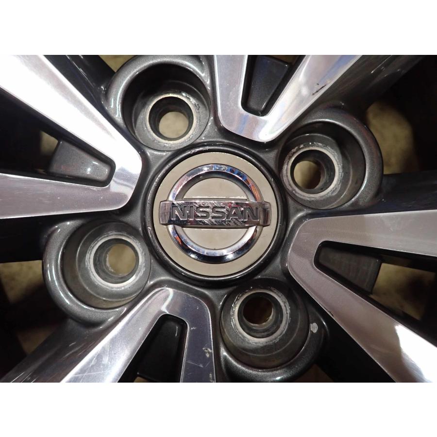 4本SET 会社宛 送料無料 15×4.5J 日産 純正 アルミ 4穴 PCD 100mm +46