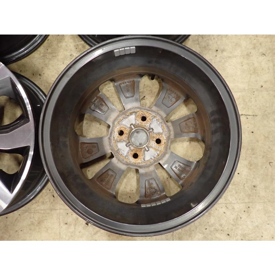 4本SET 会社宛 送料無料 15×4.5J 日産 純正 アルミ 4穴 PCD 100mm +46