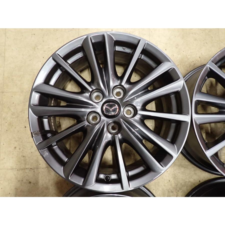 4本 会社宛 送料無料 17×7J マツダ CX-5 KF2P 純正 アルミ ホイール 5