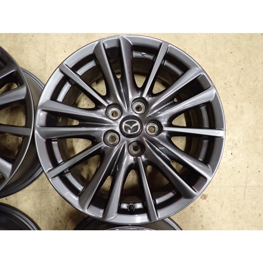 4本 会社宛 送料無料 17×7J マツダ CX-5 KF2P 純正 アルミ ホイール 5