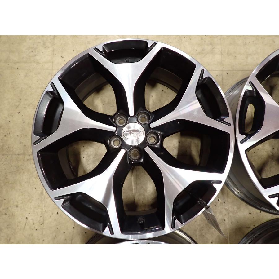 4本SET 会社宛 送料無料 18×7J スバル フォレスター 純正 アルミ 5穴 