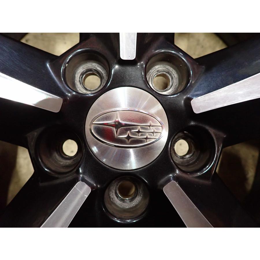 4本SET 会社宛 送料無料 18×7J スバル フォレスター 純正 アルミ 5穴 
