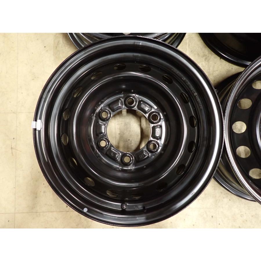 4本SET 会社宛送料無料 15×6J トヨタ 純正 スチール 鉄 6穴 PCD 139.7