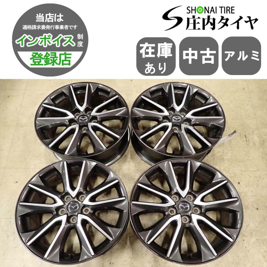 4本SET 会社宛 送料無料 18×7J マツダ CX-3 純正 アルミ 5穴 PCD 114.3
