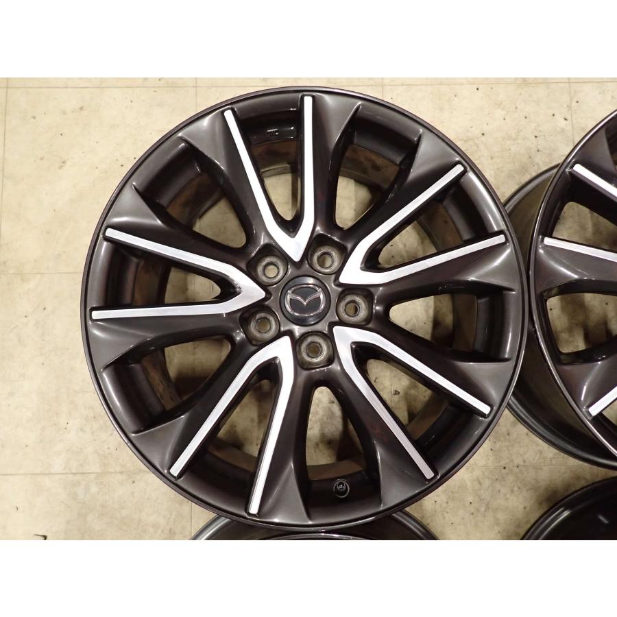 4本SET 会社宛 送料無料 18×7J マツダ CX-3 純正 アルミ 5穴 PCD 114.3
