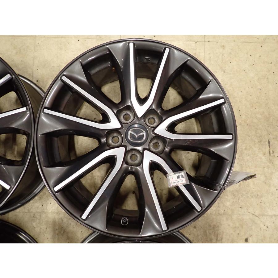 4本SET 会社宛 送料無料 18×7J マツダ CX-3 純正 アルミ 5穴 PCD 114.3
