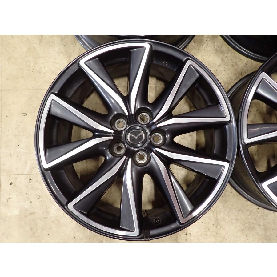 4本SET 会社宛 送料無料 19×7J マツダ CX-5 純正 アルミ 5穴 PCD 114.3