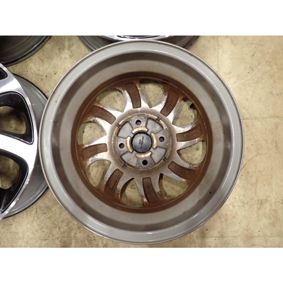 4本SET 会社宛 送料無料 14×4.5J 日産 純正アルミ 4穴 PCD 100mm +50