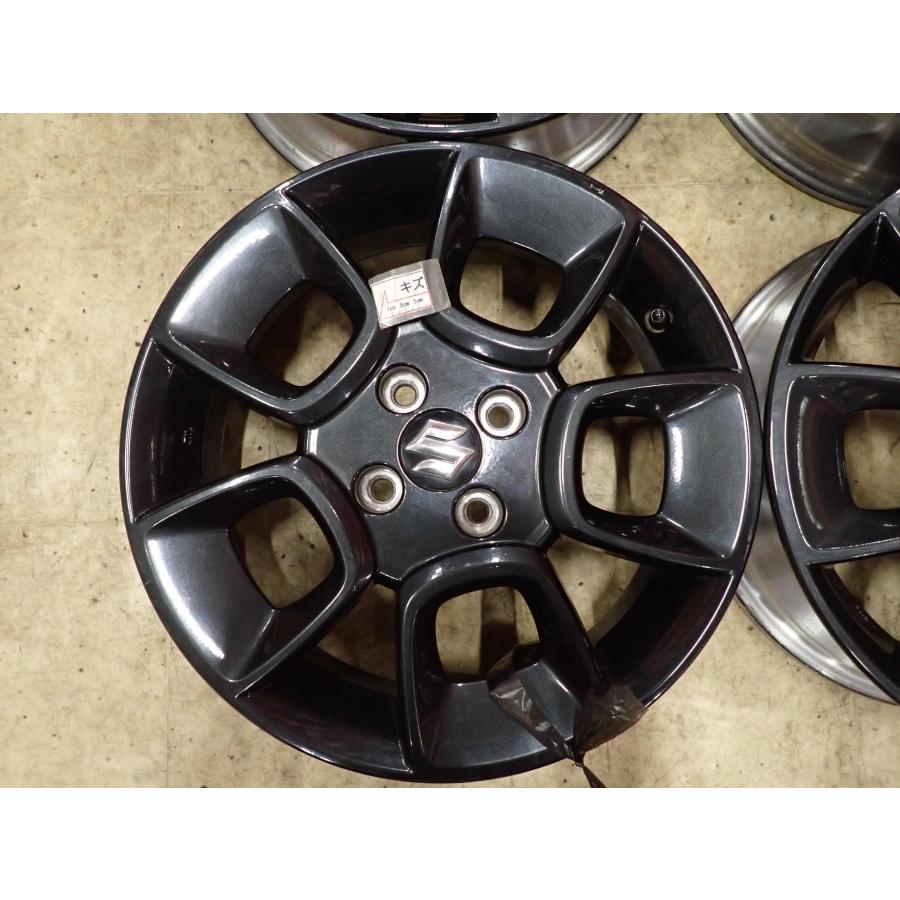 4本SET 会社宛 送料無料 16×5J スズキ 純正 アルミ 4穴 PCD 100mm +40