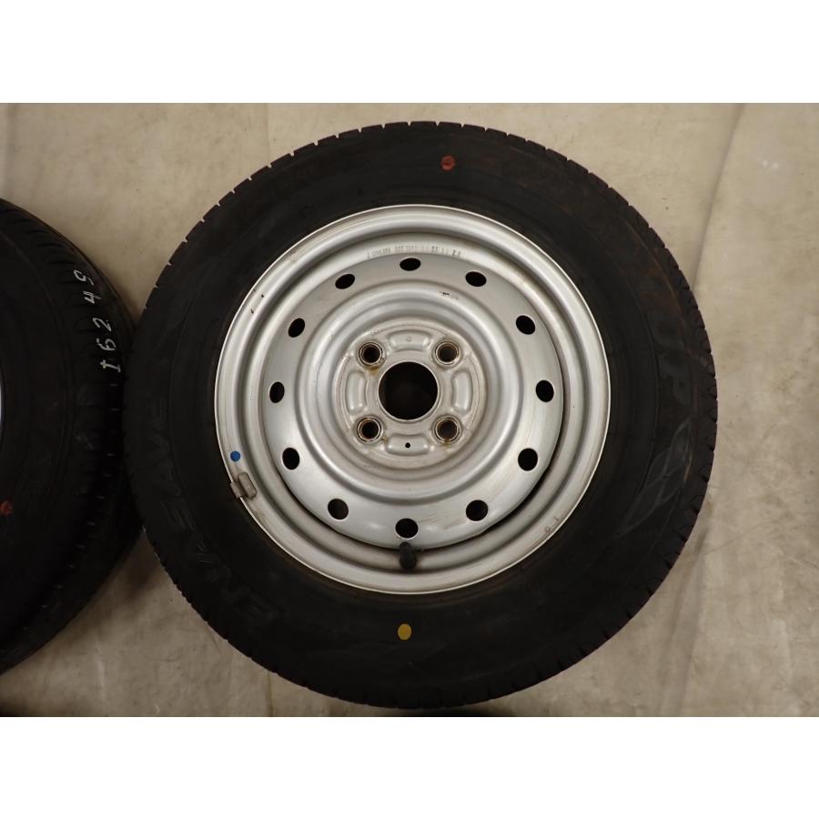 BluEarth 夏4本SET 会社宛 送料無料 145/80R13×4J 75S ダンロップ