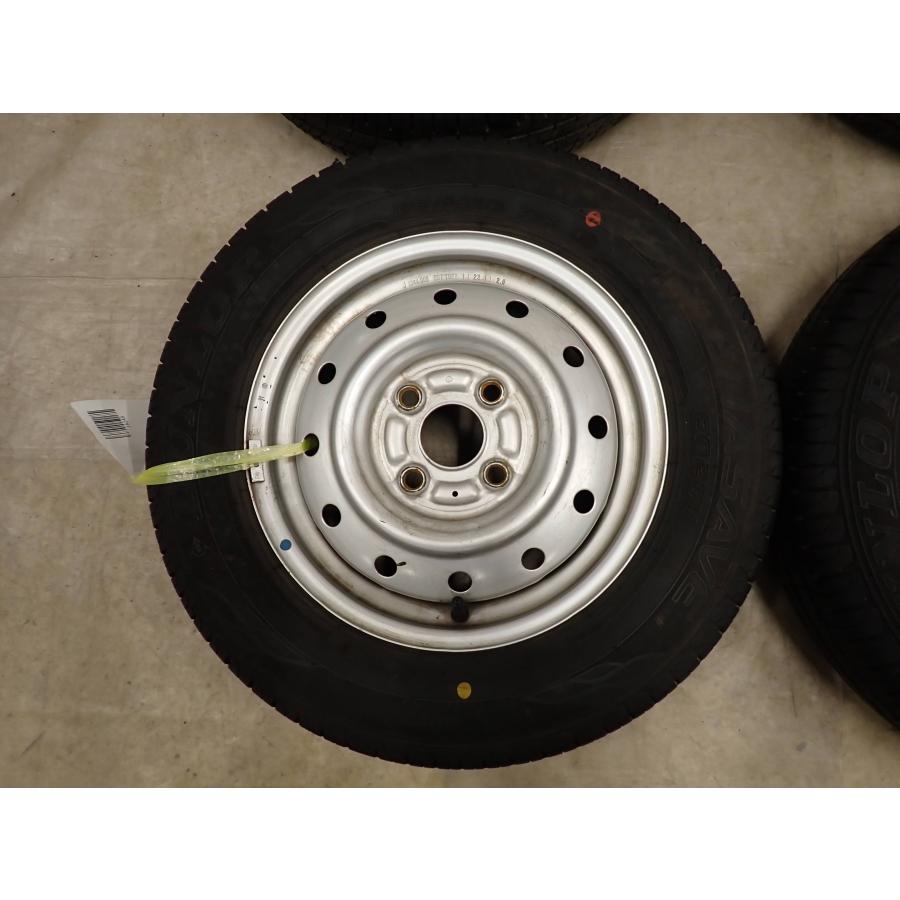 BluEarth 夏4本SET 会社宛 送料無料 145/80R13×4J 75S ダンロップ