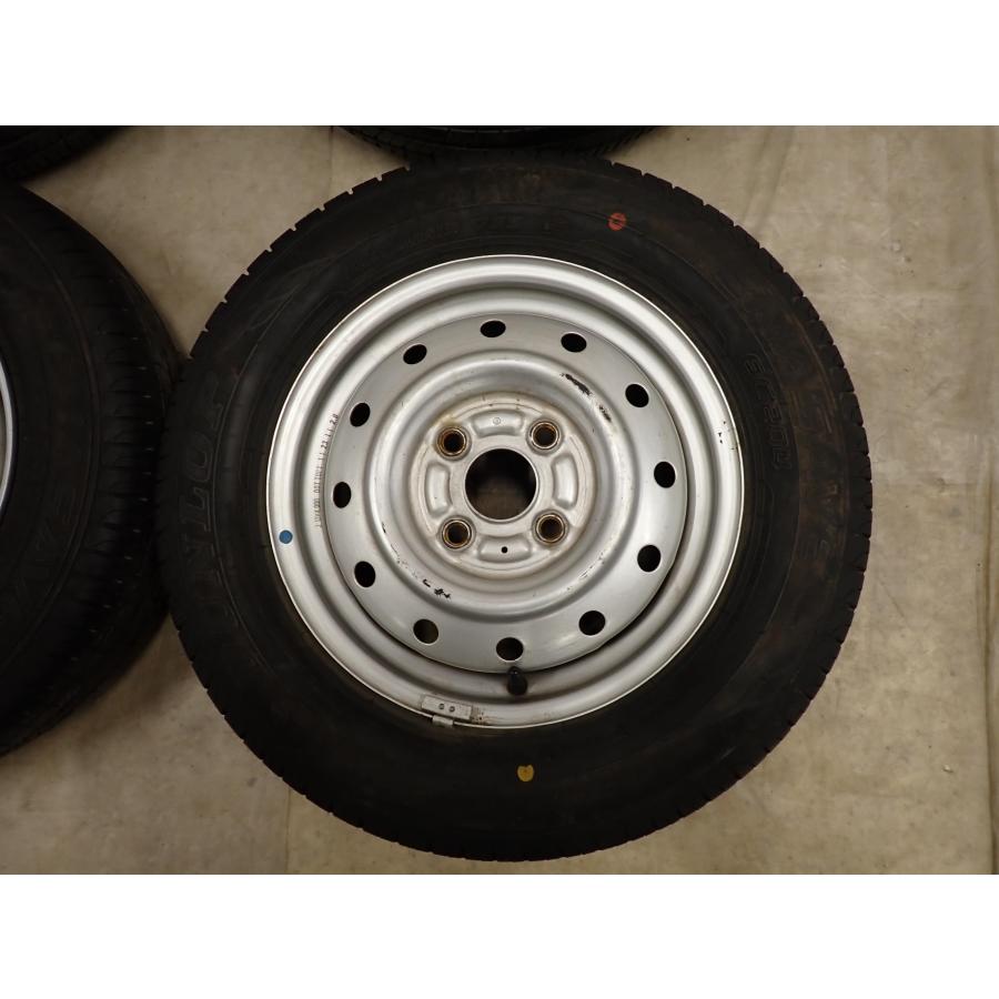 BluEarth 夏4本SET 会社宛 送料無料 145/80R13×4J 75S ダンロップ