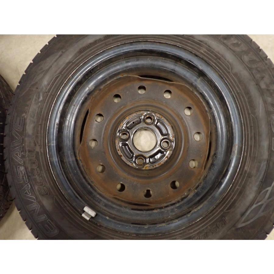 BluEarth 夏4本SET 会社宛 送料無料 145/80R13×4J 75S ダンロップ