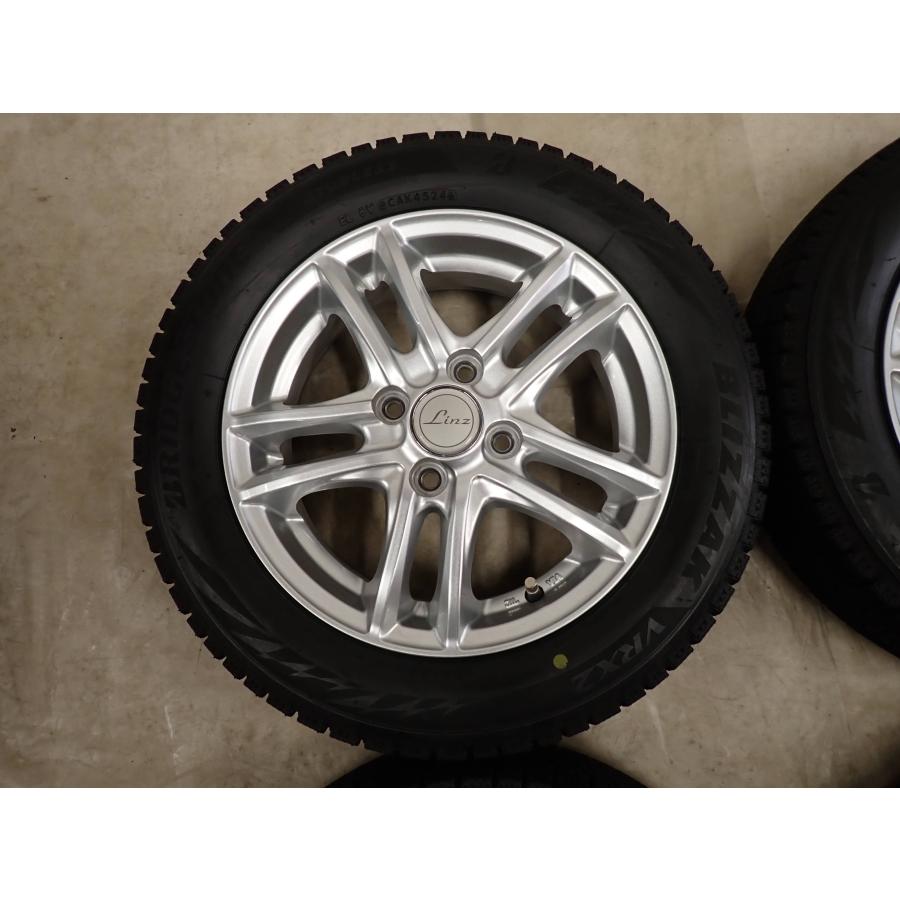 冬4本SET 会社宛 送料無料 155/65R14×4.5J 75Q ブリヂストン