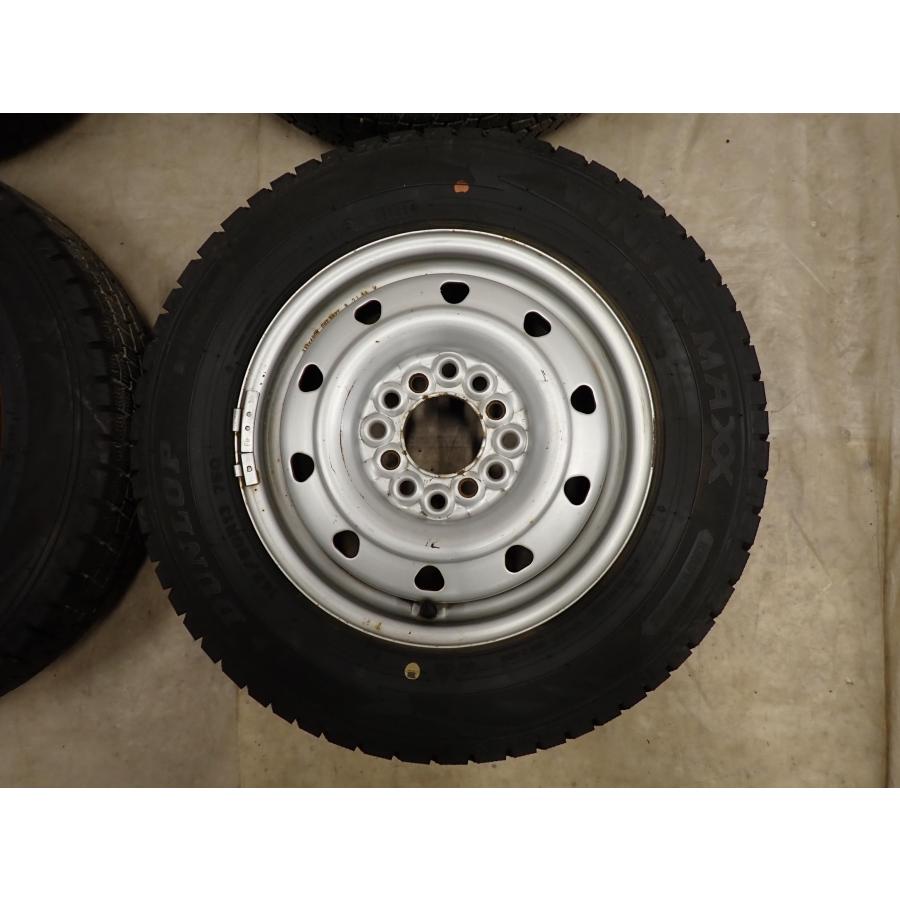 冬4本SET 会社宛 送料無料 145/80R13×4J 75Q ダンロップ WINTER MAXX WM02 2022年製 マルチスチール N-BOX ワゴンR ムーヴ 特価 NO,I6265_4