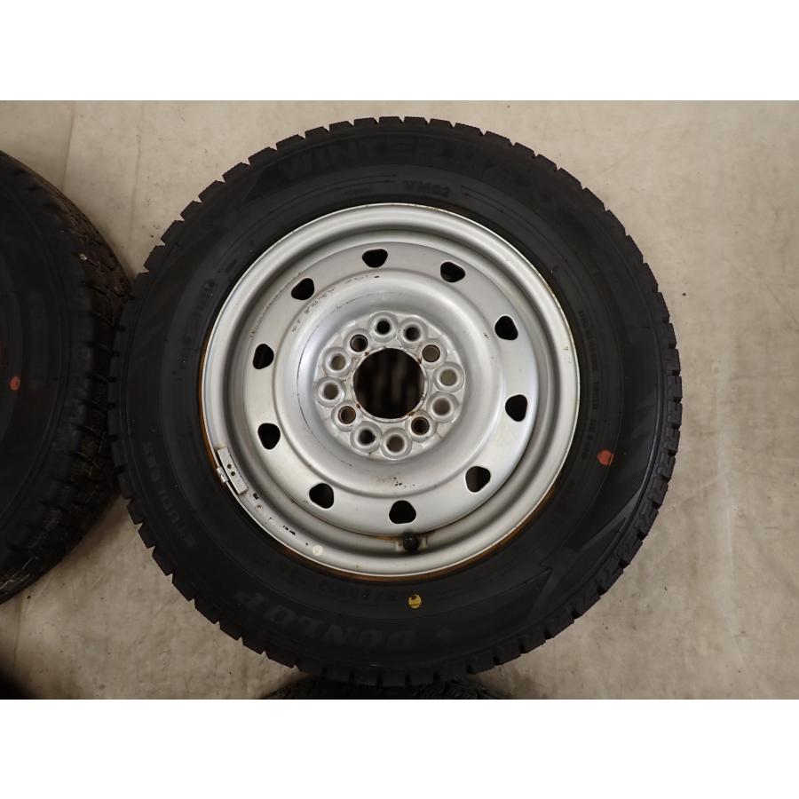 冬4本SET 会社宛 送料無料 145/80R13×4J 75Q ダンロップ WINTER MAXX WM02 2022年製 マルチスチール N-BOX ワゴンR ムーヴ 特価 NO,I6266_2