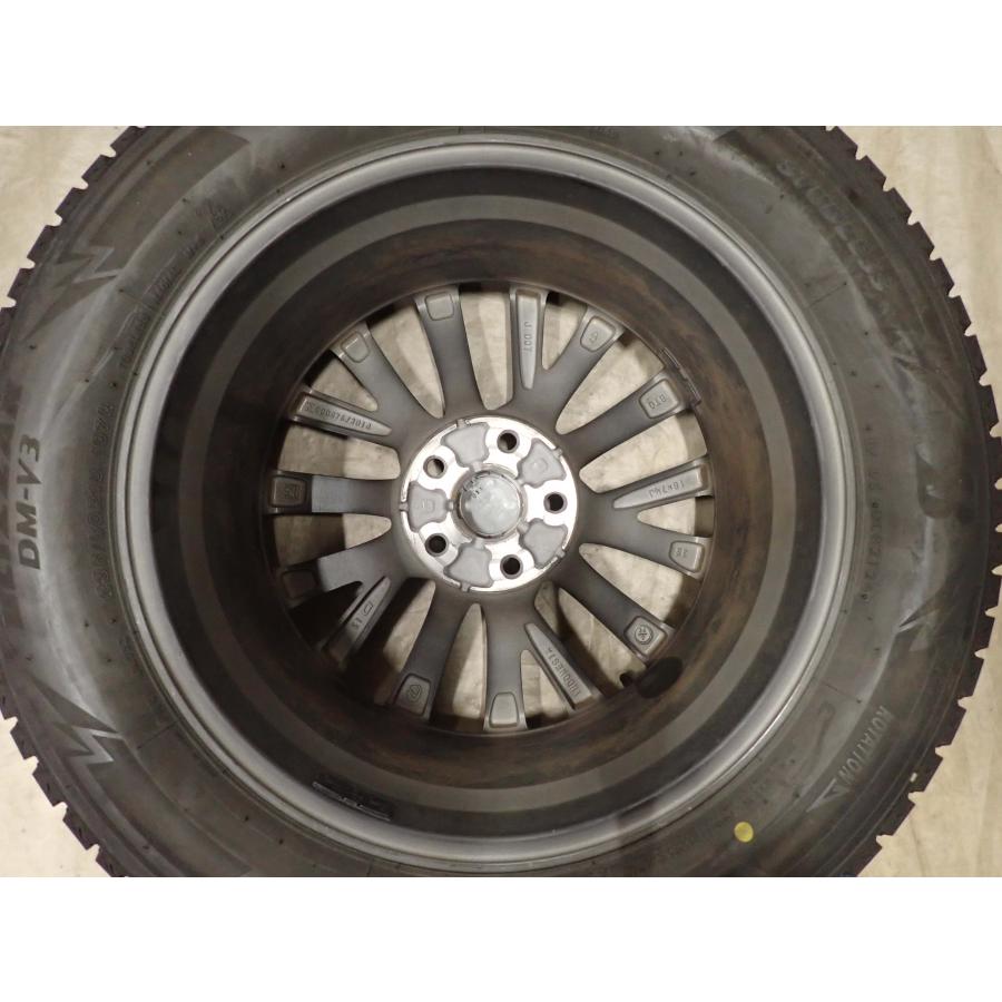 冬4本SET 会社宛送料無料 235/60R18×7.5J 107Q ブリヂストン