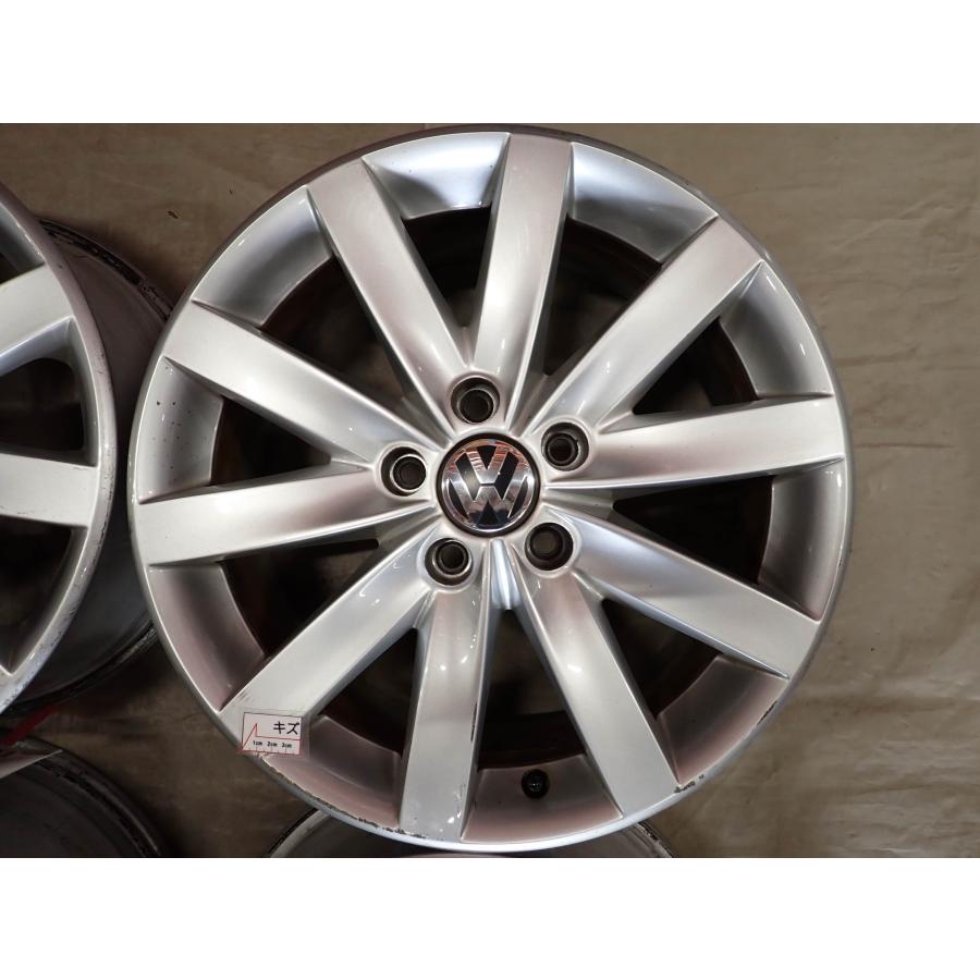 4本 会社宛送料無料 17×7J フォルクスワーゲン ゴルフ VI 1KCAV TSI