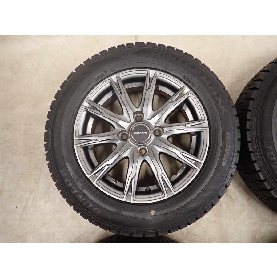 冬4本SET 会社宛 送料無料 165/70R14×5.5J 81Q ダンロップ WINTER MAXX