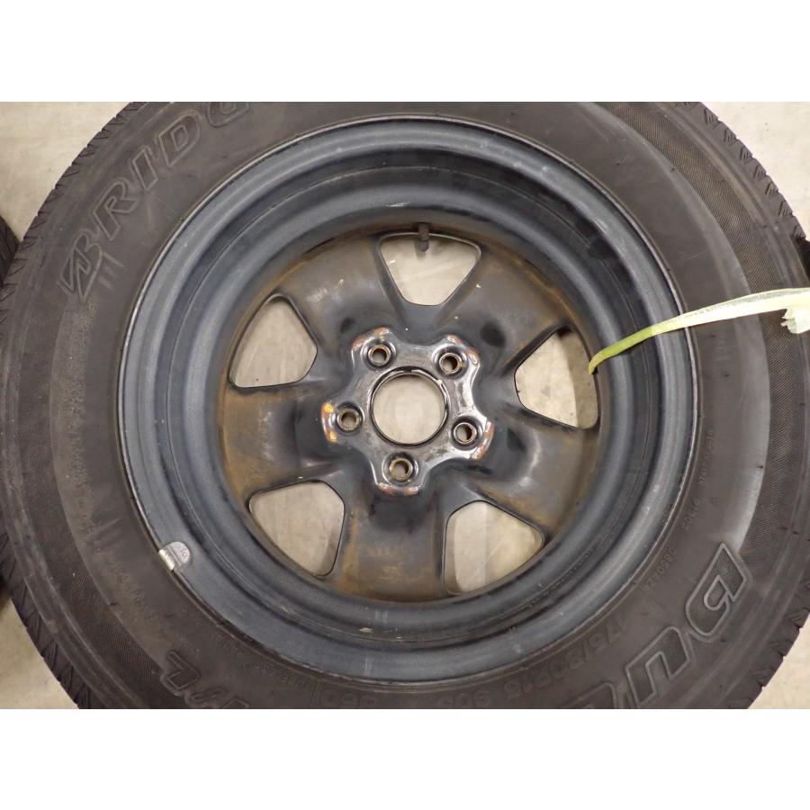 BRIDGESTONE（ブリヂストン） 夏4本SET 会社宛 送料無料 175/80R15×5J 