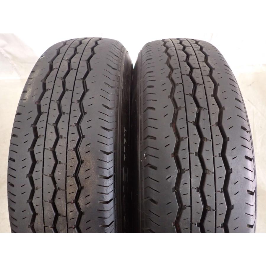 夏4本SET 会社宛 送料無料 195/80R15×6J 107/105 LT ブリヂストン ECOPIA RD-613 2025年製 トヨタ ハイエース 純正スチール 特価 NO,I6690_7