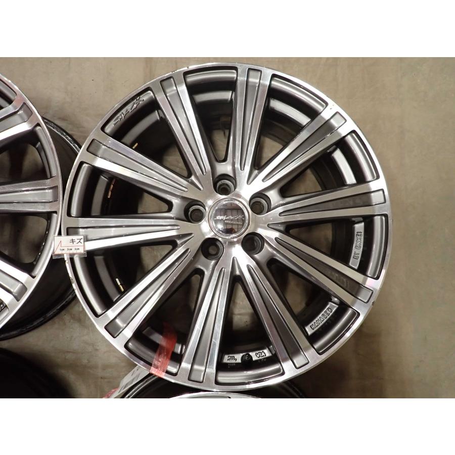 4本SET 会社宛 送料無料 17×7J デザイン アルミ ホイール 5穴 PCD 