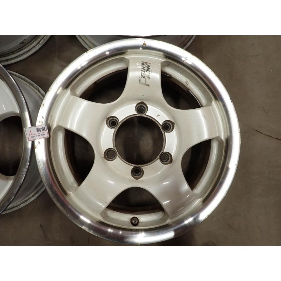 4本SET 会社宛 送料無料 15×6.5J デザイン アルミ 6穴 PCD 139.7mm 30