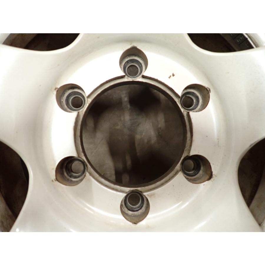4本SET 会社宛 送料無料 15×6.5J デザイン アルミ 6穴 PCD 139.7mm 30 