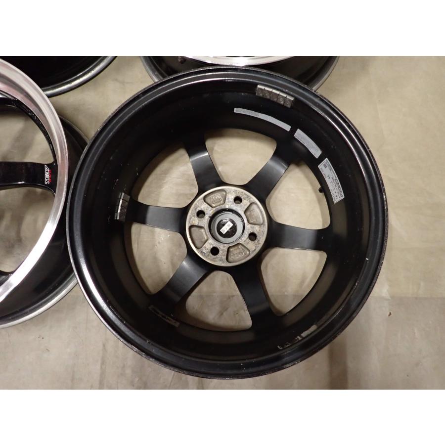 4本SET 会社宛 送料無料 16×5.5J RAYS ボルクレーシング TE37 KCR