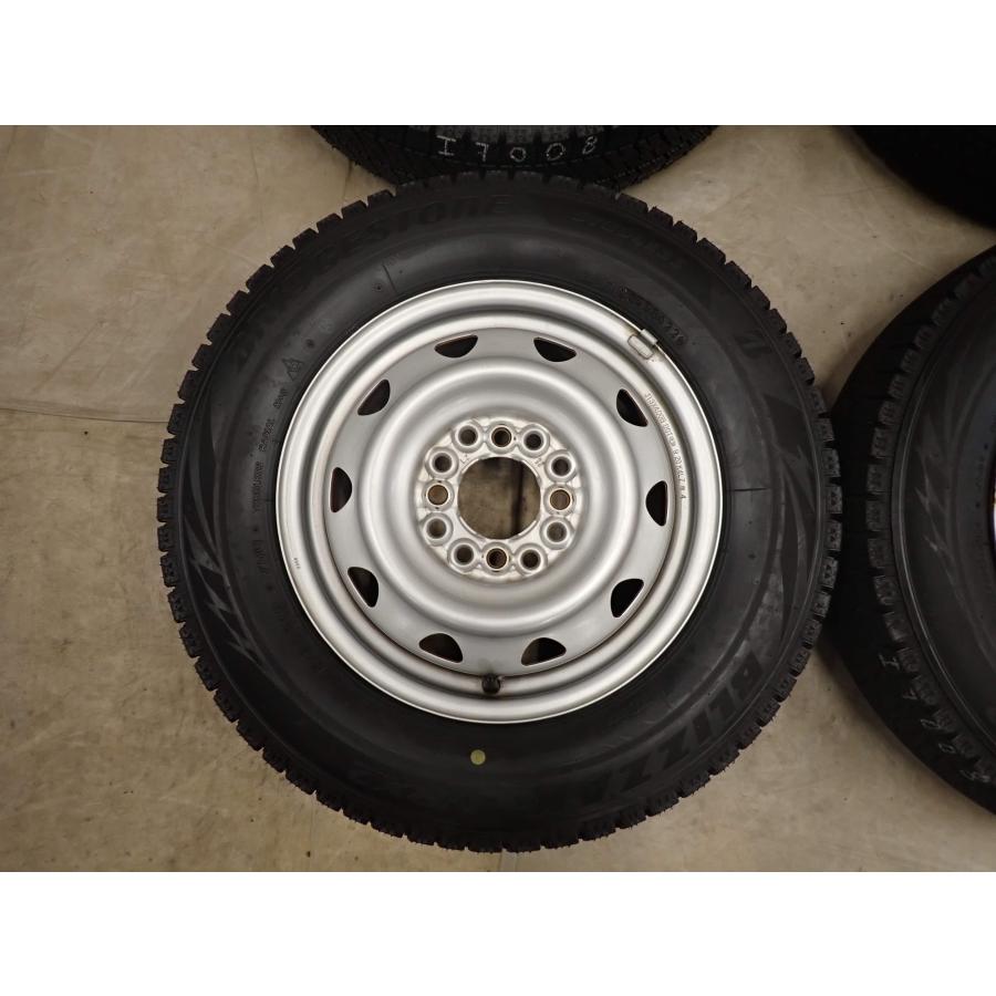 冬4本SET 会社宛 送料無料 145/80R13×4J 75Q ブリヂストン ブリザック