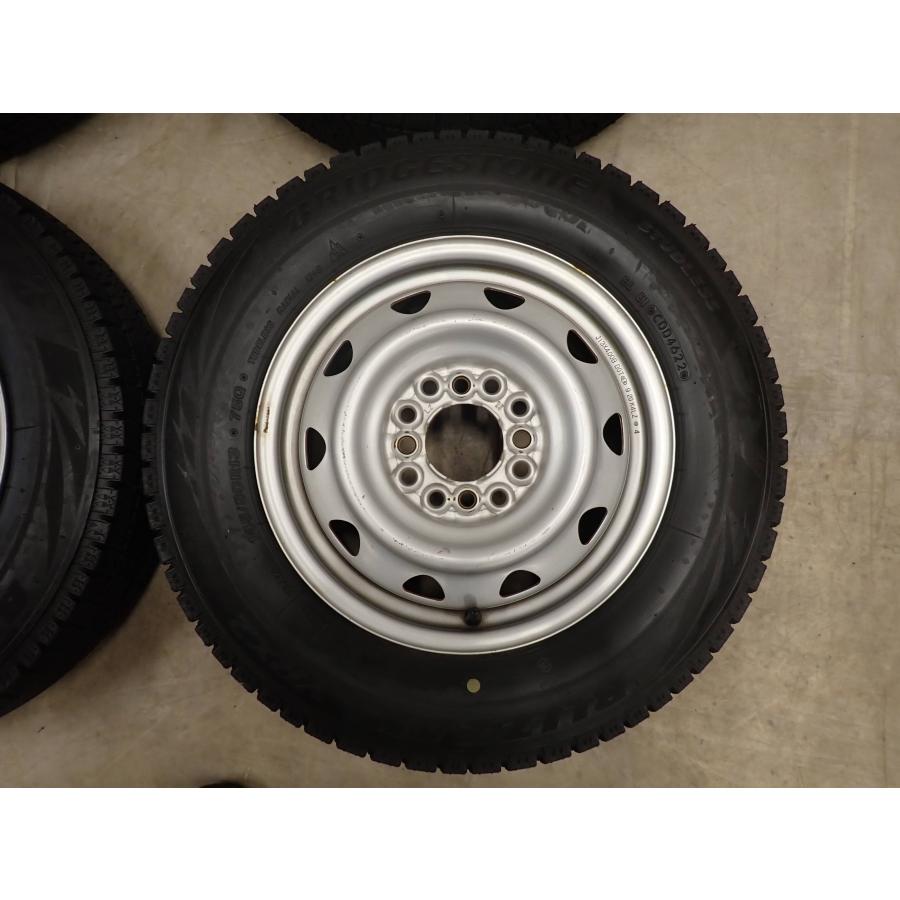 冬4本SET 会社宛 送料無料 145/80R13×4J 75Q ブリヂストン ブリザック