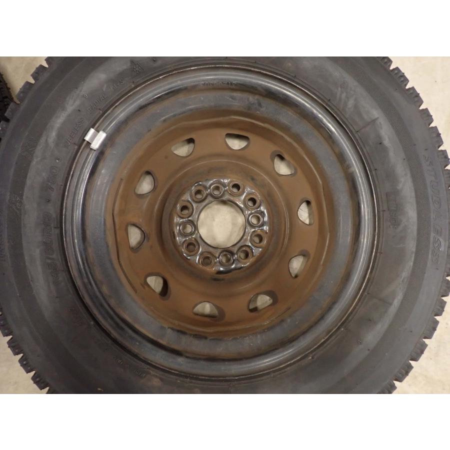冬4本SET 会社宛 送料無料 145/80R13×4J 75Q ブリヂストン ブリザック