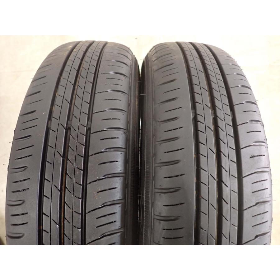 ダンロップ / エナセーブ EC300+鉄ホイール4本セット 155/70R13 BluEarth 夏4本 会社宛 送料無料 155/70R13×4J 75S ダンロップ