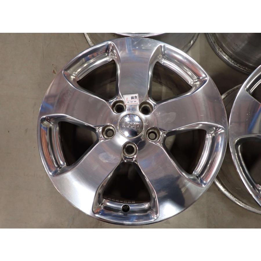 4本SET 会社宛 送料無料 18×8J ジープ Jeep グランドチェロキー 純正 