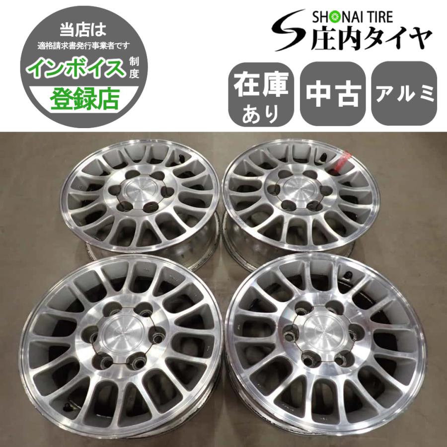 4本SET 会社宛 送料無料 16×6.5J トヨタ 純正 アルミ 6穴 PCD 139.7mm